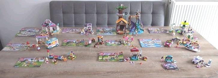 12 complete setjes lego friends 41111 41122 41123 41128, Kinderen en Baby's, Speelgoed | Duplo en Lego, Lego, Friends, Ophalen of Verzenden