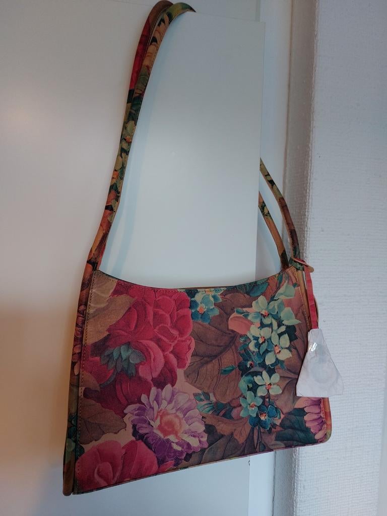 Unieke geheel nieuwe leren tas, Verzenden, Nieuw, Bruin, Schoudertasje