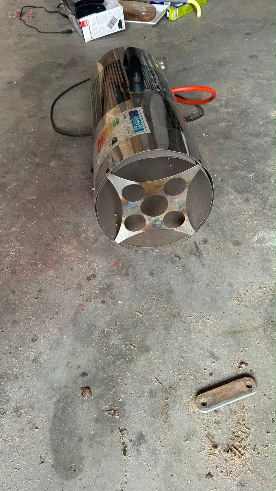 Eurom Heater 33.0 kW - Krachtige Gasheater, Ophalen, 30 tot 80 cm, Gebruikt, Kachel
