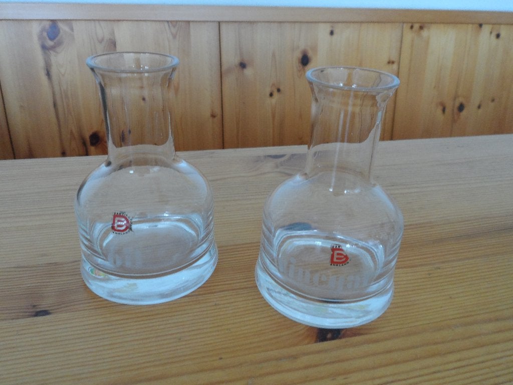Olie en azijnstel - glas - england, Huis en Inrichting, Overige typen, Ophalen of Verzenden, Zo goed als nieuw, Glas