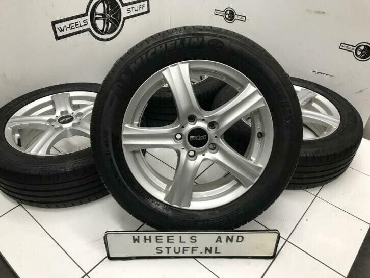 Oxxo lichtmetaal velgen 16"inch 5x112 VW Seat Skoda Audi, Ophalen, Gebruikt, 16 inch, Banden en Velgen