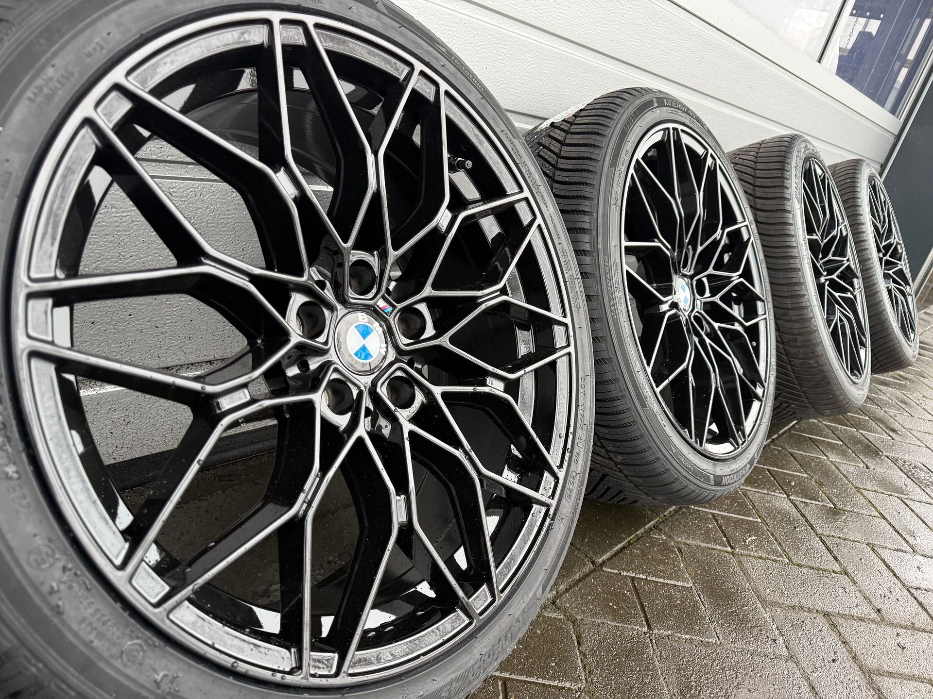 19" BMW 3 4 serie G20 G21 G22 G23 i4 velgen allseason banden, 19 inch, -, -, Banden en Velgen