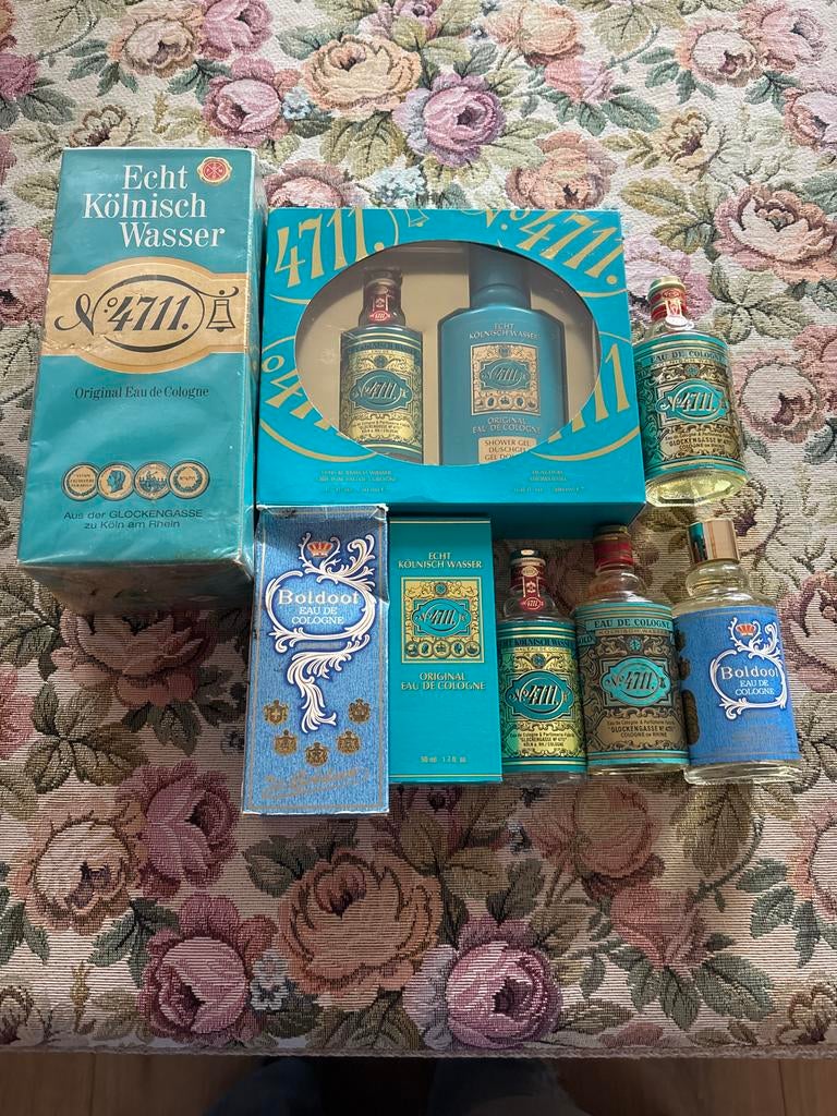 Vintage 4711 Echt Kölnisch Wasser & Boldoot Eau de Cologne, Ophalen, Nieuw