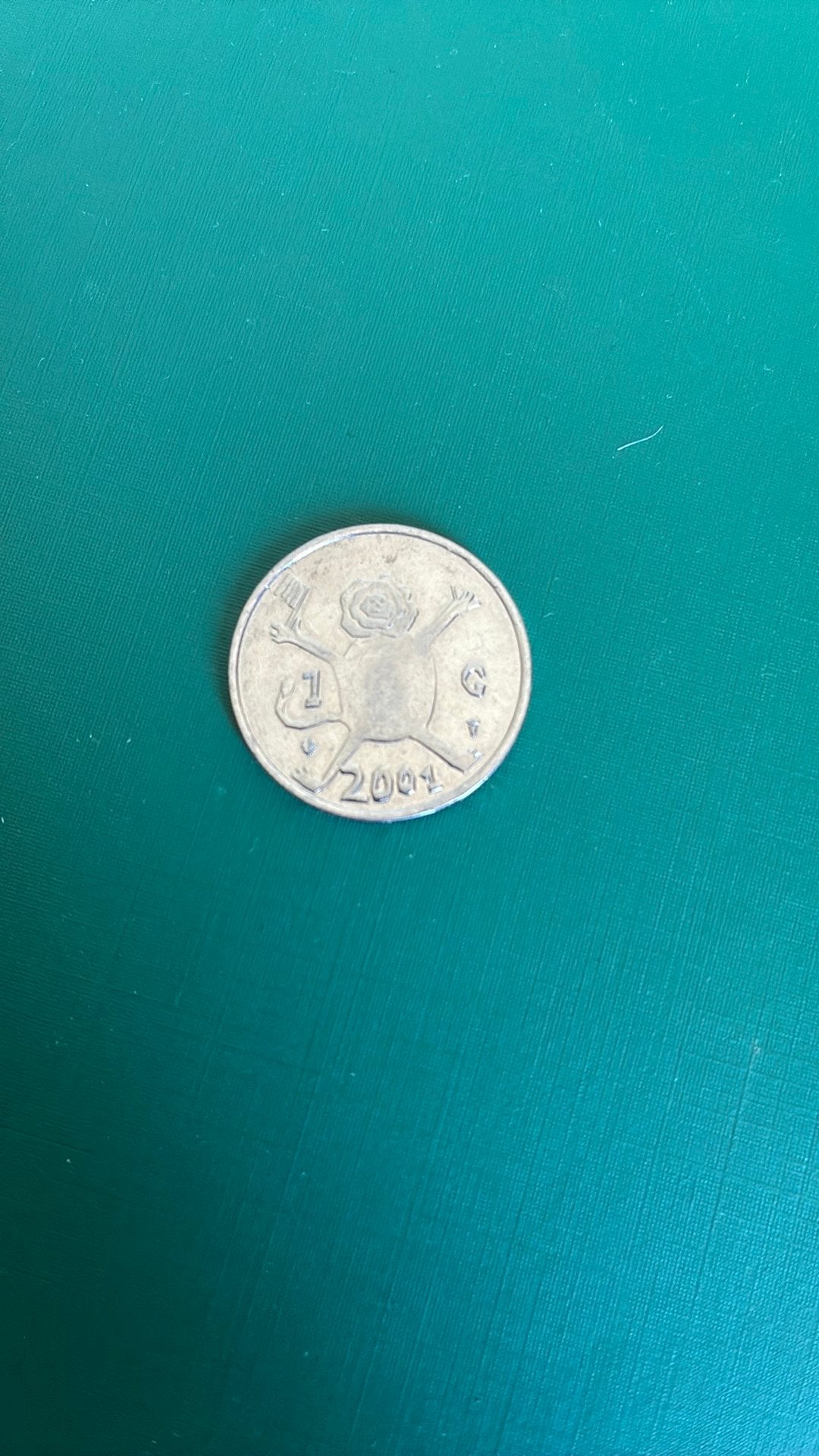 Laatste gulden 2001, Ophalen of Verzenden, Koningin Beatrix, 1 gulden