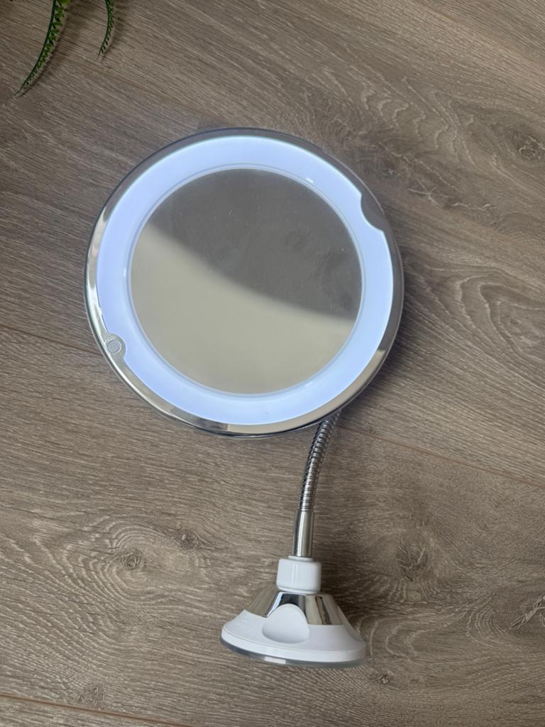 Make-up spiegel met licht, Ophalen of Verzenden, Zo goed als nieuw, Gehele gezicht