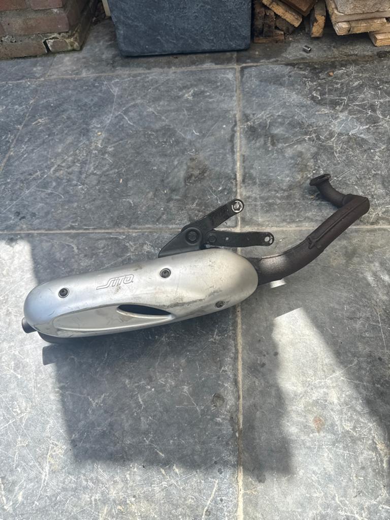Sito Plus Uitlaat voor Scooter/Brommer, Ophalen of Verzenden, Gebruikt, Uitlaat, Overige merken
