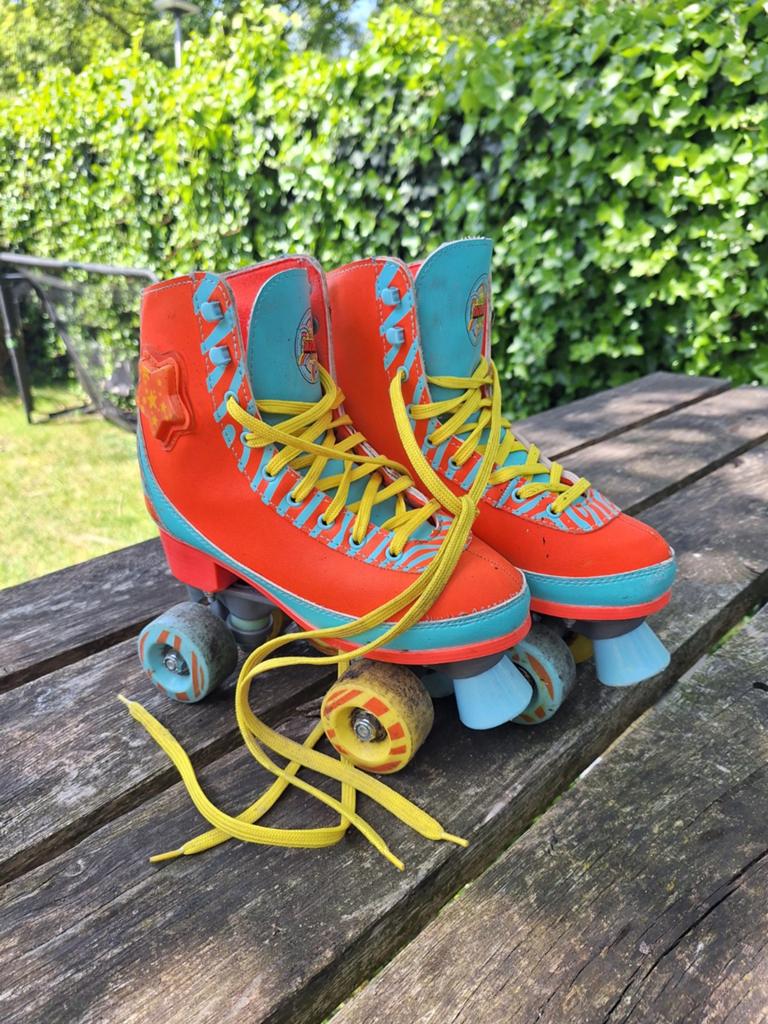 Nijdam Junior rolschaatsen maat 37/38, Ophalen of Verzenden, Gebruikt, Kinderen