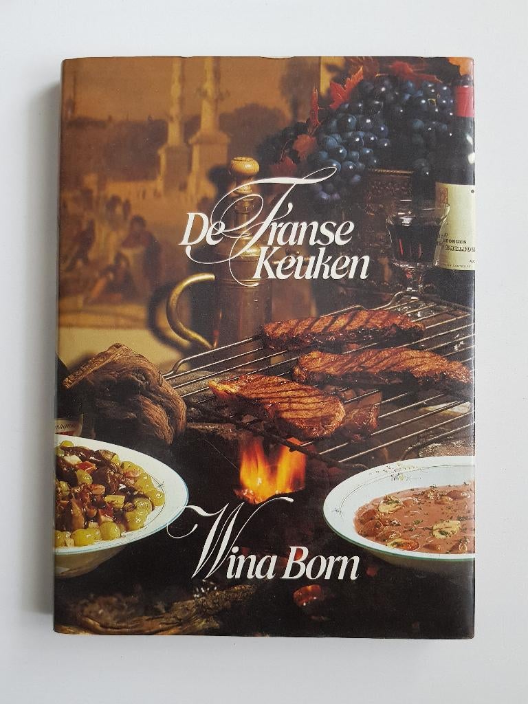 Retro: Oud kookboek / De Franse keuken / Wina Born, Ophalen of Verzenden, Zo goed als nieuw, Frankrijk