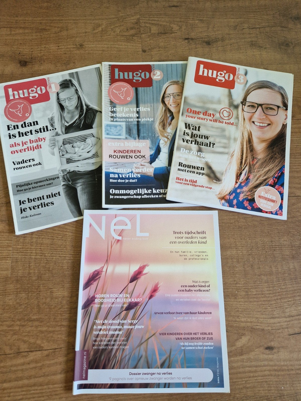 Hugo magazine 1, 2 en 3 en Nel magazine, Boeken, Tijdschriften en Kranten, Ophalen of Verzenden