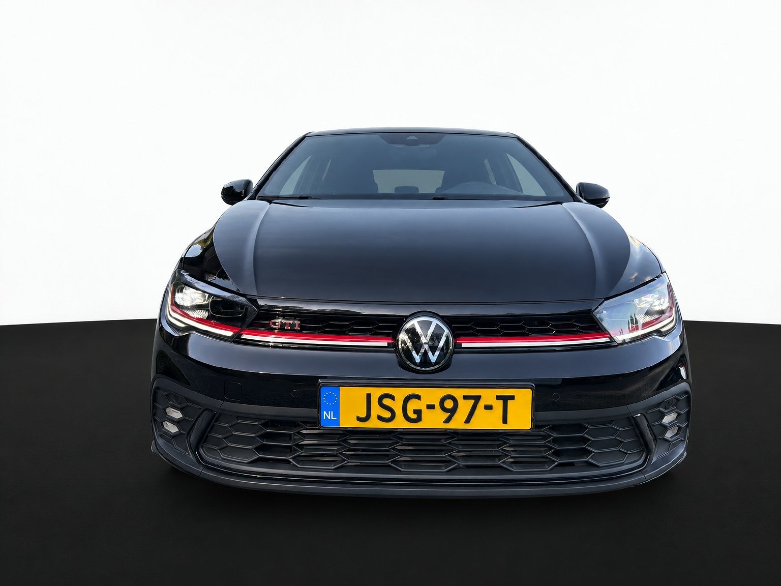 Volkswagen Polo 2.0 TSI GTI TSI 210PK DSG GTI-SPORT IQ-LIGHT, Auto's, 15 km/l, 4 cilinders, Zwart, Origineel Nederlands