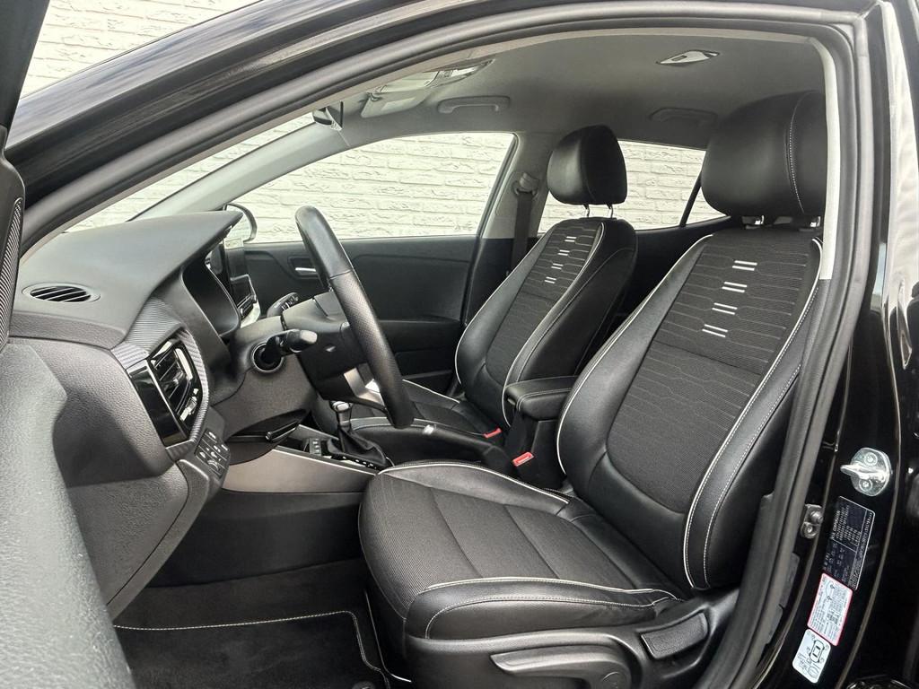 Kia STONIC 1.0 T-GDi GT-Line Automaat Stoel/Stuur verwarming, 450 kg, Gebruikt, Euro 6, Zwart