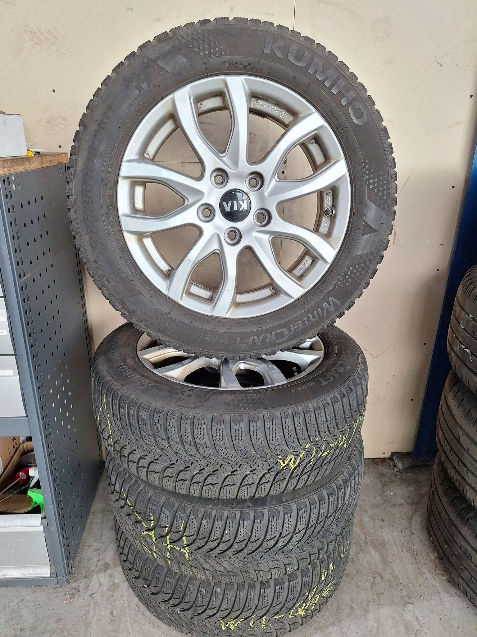 Kia Niro Winterset 16 Inch, Ophalen, Gebruikt, -, Banden en Velgen