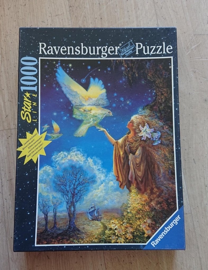 puzzels van Josephine Wall 1000 stukjes, Ophalen of Verzenden, 500 t/m 1500 stukjes, Zo goed als nieuw, Legpuzzel