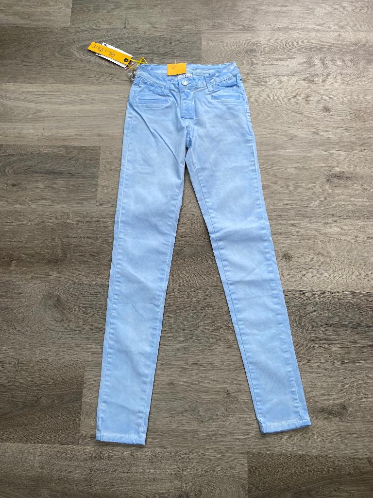 BE A DIVA jeans broek, nieuw met kaartje maat 164 ZA, Broek, Meisje, Nieuw, Ophalen of Verzenden