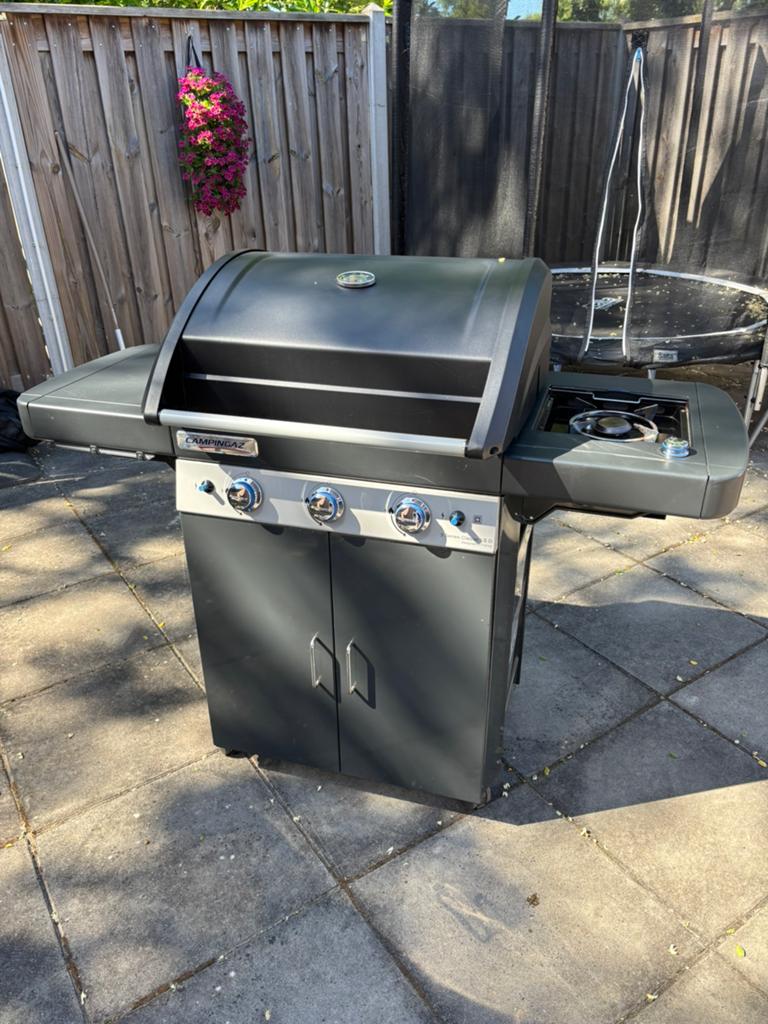 Campingaz 3 series gasbarbeque, Ophalen, Gebruikt
