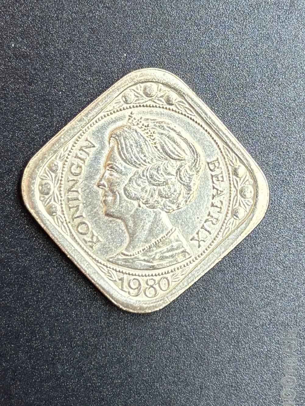 Koningin Beatrix 1980 verzamel munt, Postzegels en Munten, Ophalen of Verzenden, Koningin Beatrix, 5 cent, Losse munt