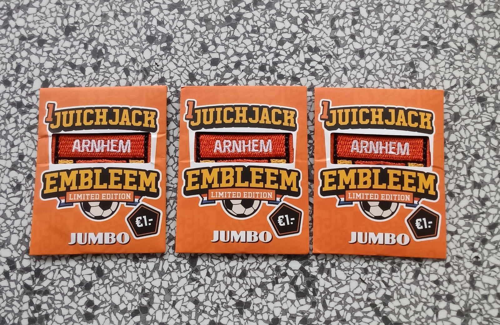 JUMBO JUICHJACK EMBLEMEN, ARNHEM. LIMITED EDITION., Jumbo, Verzenden