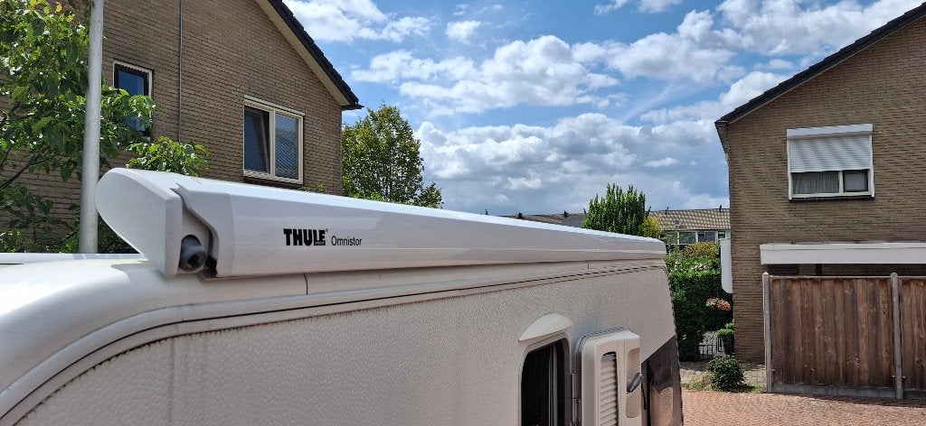 Thule Omnistor 6300 Cassetteluifel 425x250cm - Stormschade, Ophalen, Gebruikt