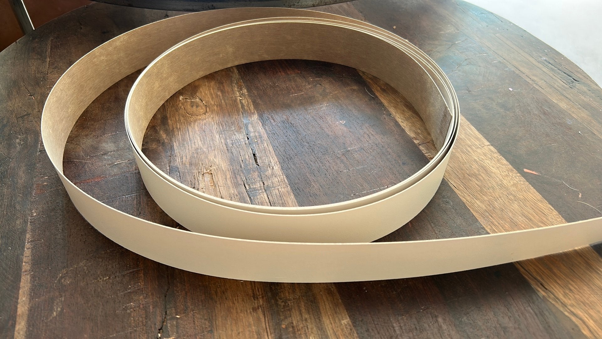 Kantenband voor aanrechtblad wit E20-647PE, 4100x40 mm, Ophalen, Zo goed als nieuw