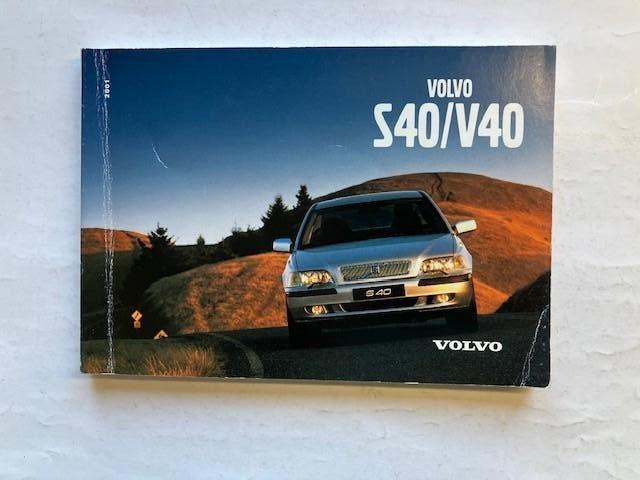 Handleiding/Instructieboekje    Volvo  S40 / V40   2001   NL, Auto diversen, Handleidingen en Instructieboekjes, Ophalen of Verzenden