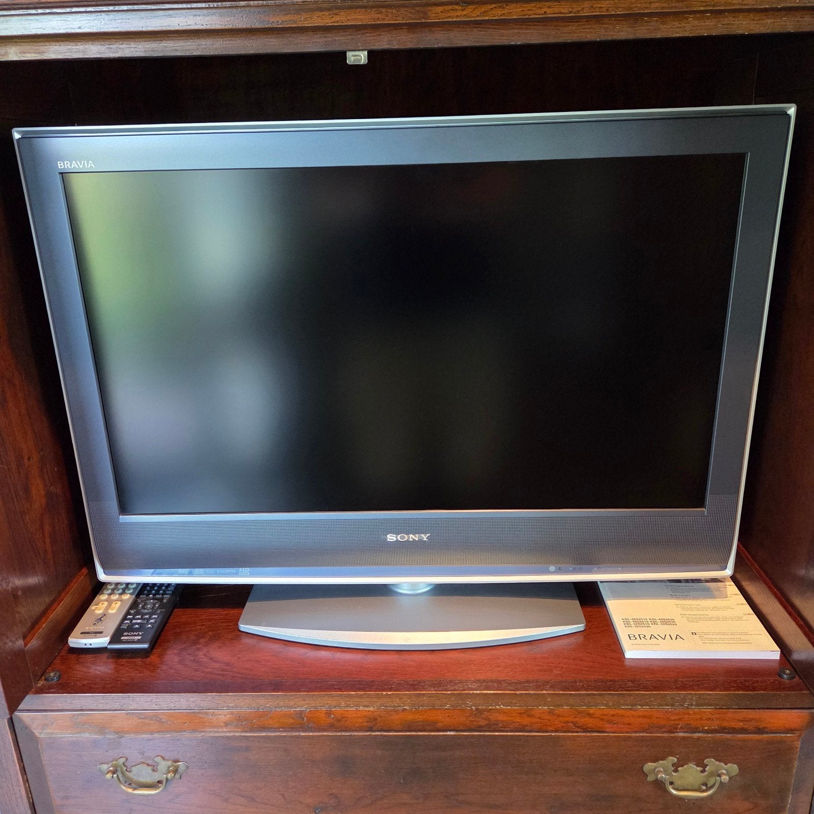 Sony Bravia HD Ready TV met DVD-speler en afstandsbediening, Audio, Tv en Foto, Televisies, Ophalen, 50 Hz, Zo goed als nieuw
