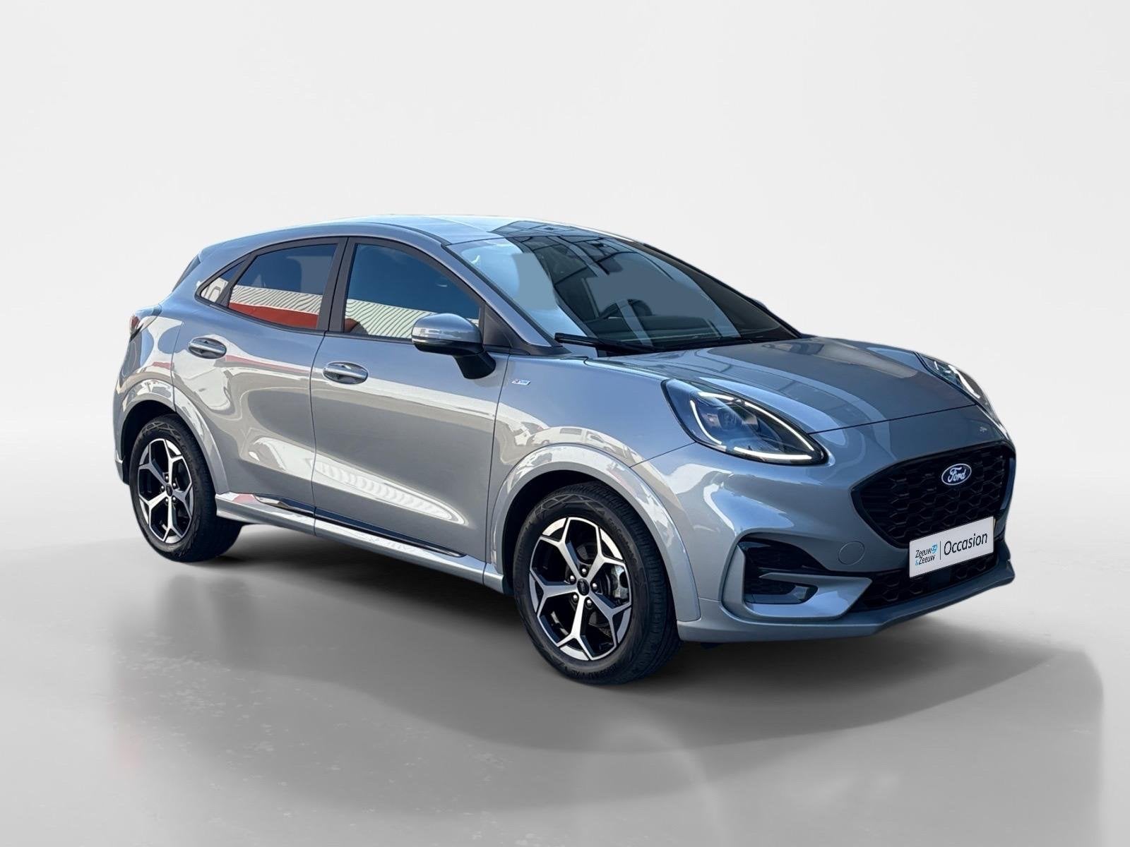 Ford Puma 1.0 EcoBoost Hybrid ST-Line | Winter Pack | Achter, Auto's, 12 maanden, Puma, Automatische klimaatregeling, Origineel Nederlands