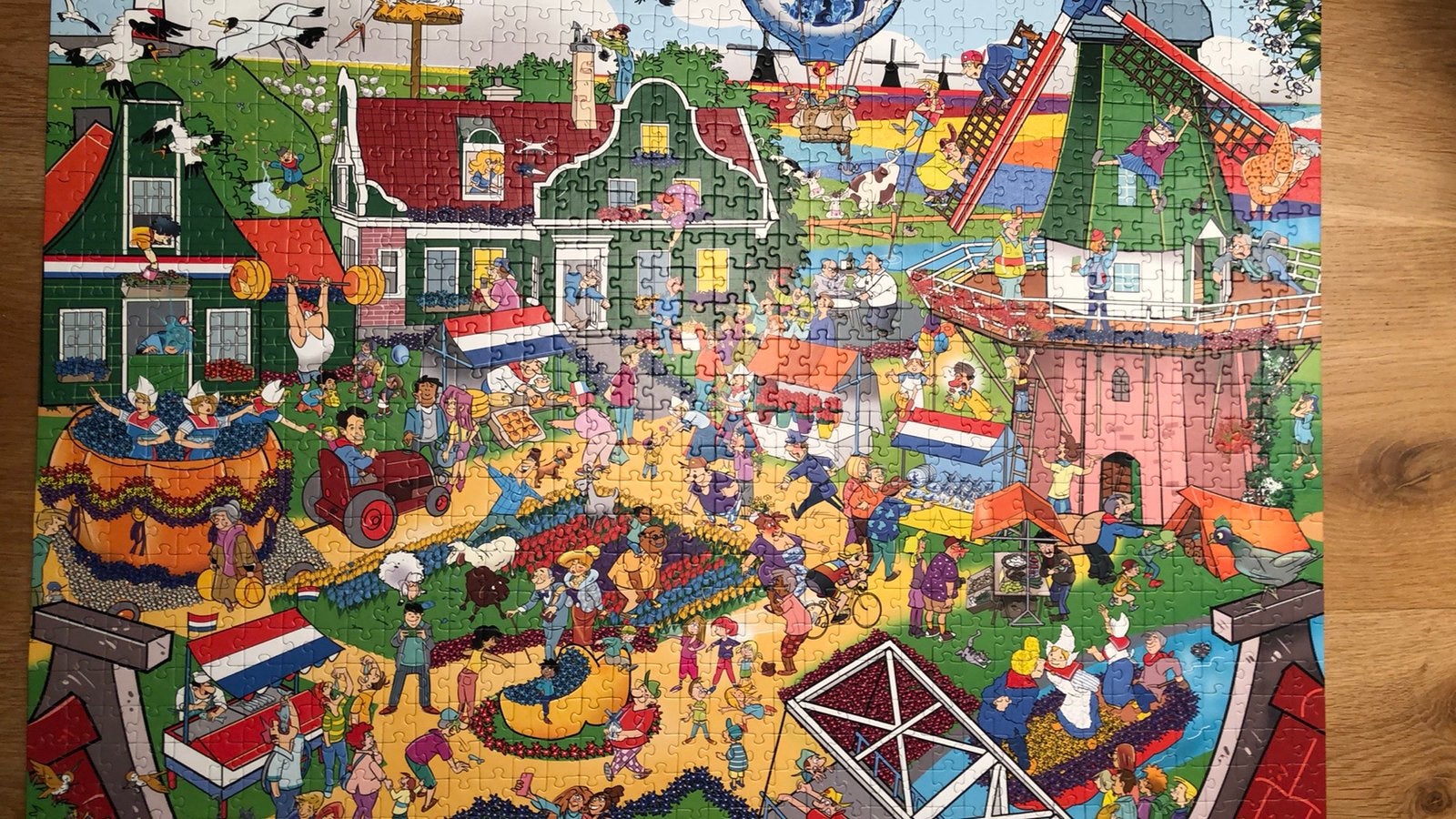 Puzzel That's life Holland 1000 stukjes, Hobby en Vrije tijd, Denksport en Puzzels, Ophalen of Verzenden, 500 t/m 1500 stukjes