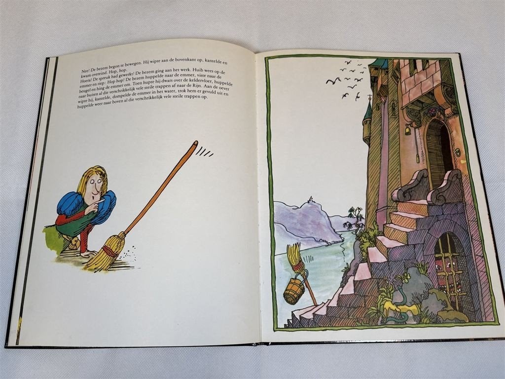Tomi Ungerer: De Tovenaarsleerling [1976] — Vintage, Boeken, Verzenden, Gelezen