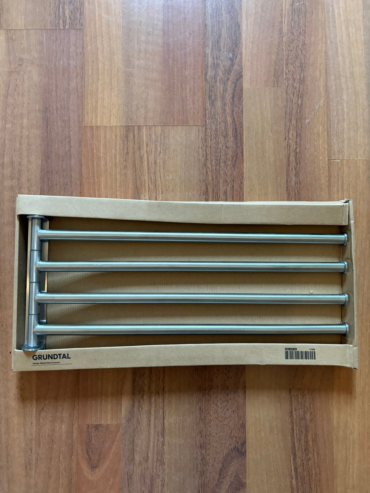 IKEA Grundtal handdoekenrek - Nieuw in verpakking, Huis en Inrichting, Badkamer | Badtextiel en Accessoires, Ophalen, Nieuw, Grijs