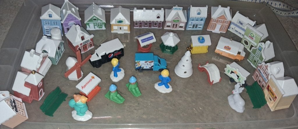 Leuk Groot winterdorp van de Ah, Verzamelen, Albert Heijn, Ophalen of Verzenden