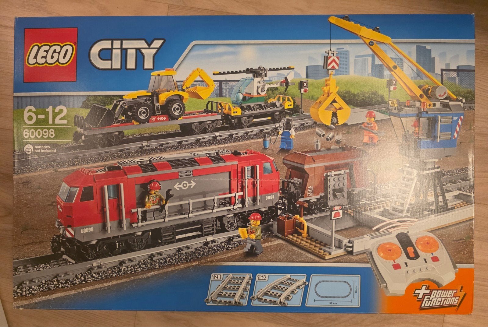 Lego 60098 Zware Goederen Vrachttrein *nieuw*, Ophalen of Verzenden, Nieuw
