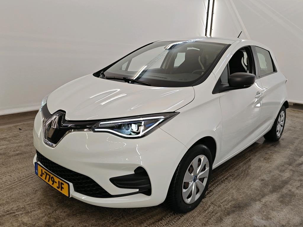 RENAULT ZOE R110 LIFE 52 kWh (87% SOH) I KOOPACCU I NAVIGATI, Auto's, Stof, Gebruikt, Met garantie (alle), 180 min