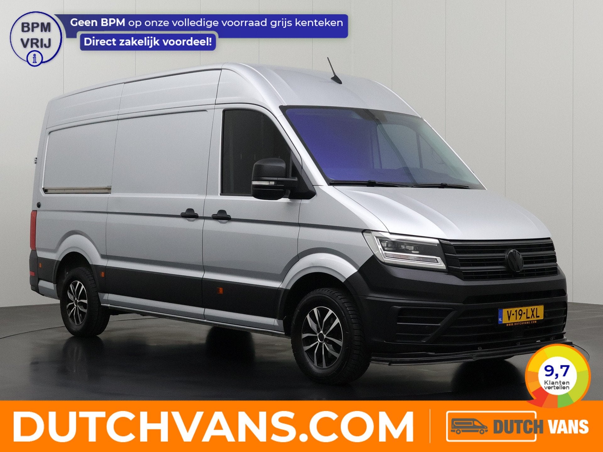 Volkswagen Crafter 2.0TDI 177PK Automaat L3H3 | Exclusive |, Gebruikt, 4 cilinders, Volkswagen, 3000 kg