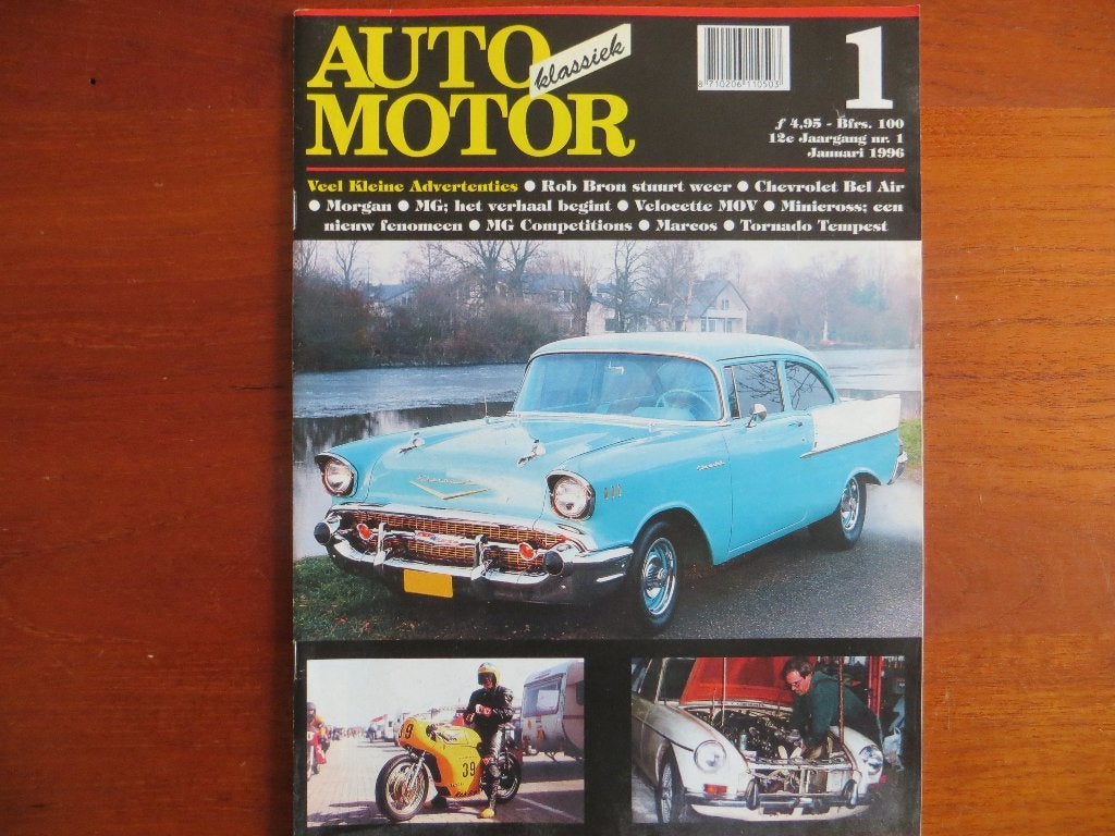 Auto Motor Klassiek 1 1996 Morgan, MG, Marcos, Chevrolet, Ophalen of Verzenden, Nieuw, Chevrolet