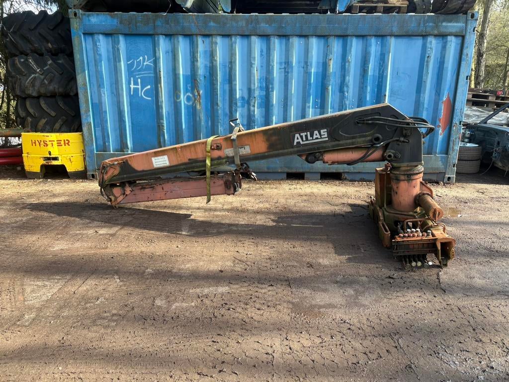 Laad kraan atlas, Ophalen, Gebruikt