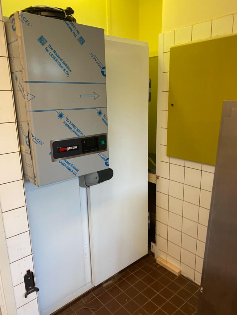 Koelcel 1200x2100 3,7m3, Ophalen, Zonder vriesvak, 200 liter of meer, 60 cm of meer