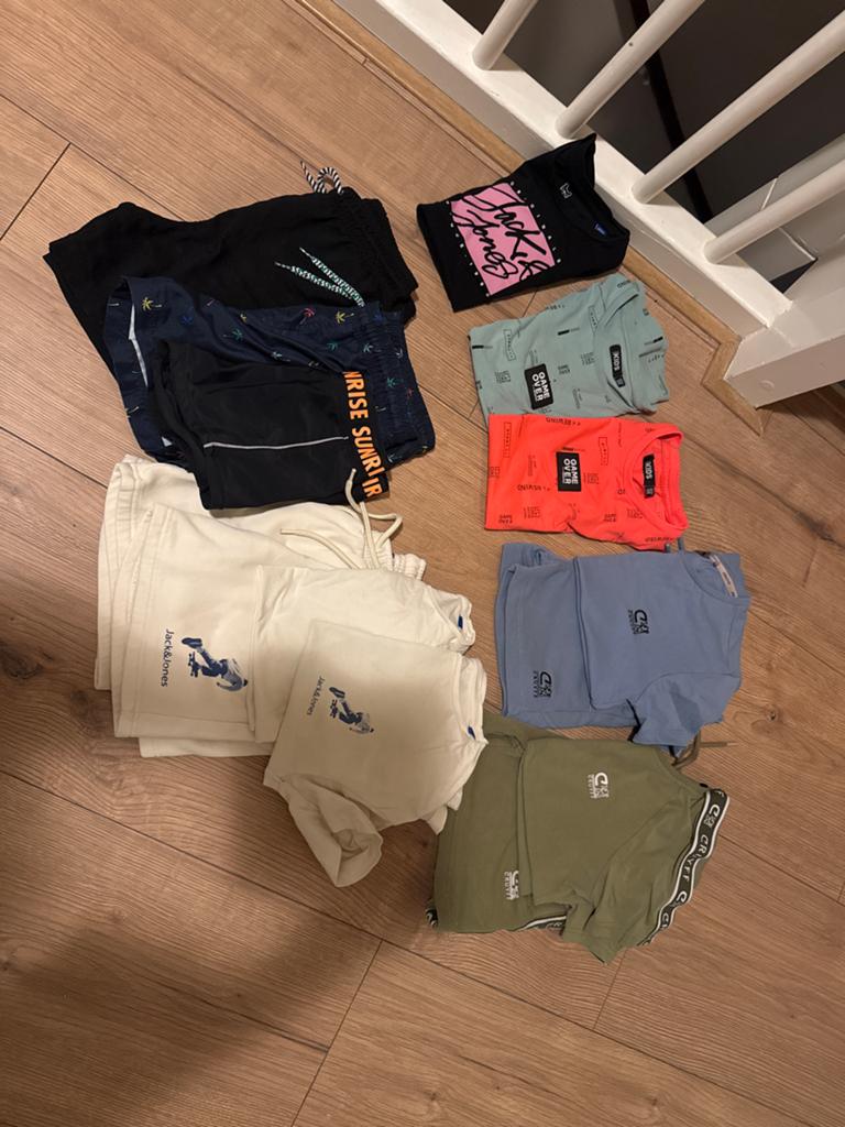 Kledingpakket jongens: Cruyff, Jack & Jones, Terstal, Zeeman, Ophalen of Verzenden, Gebruikt