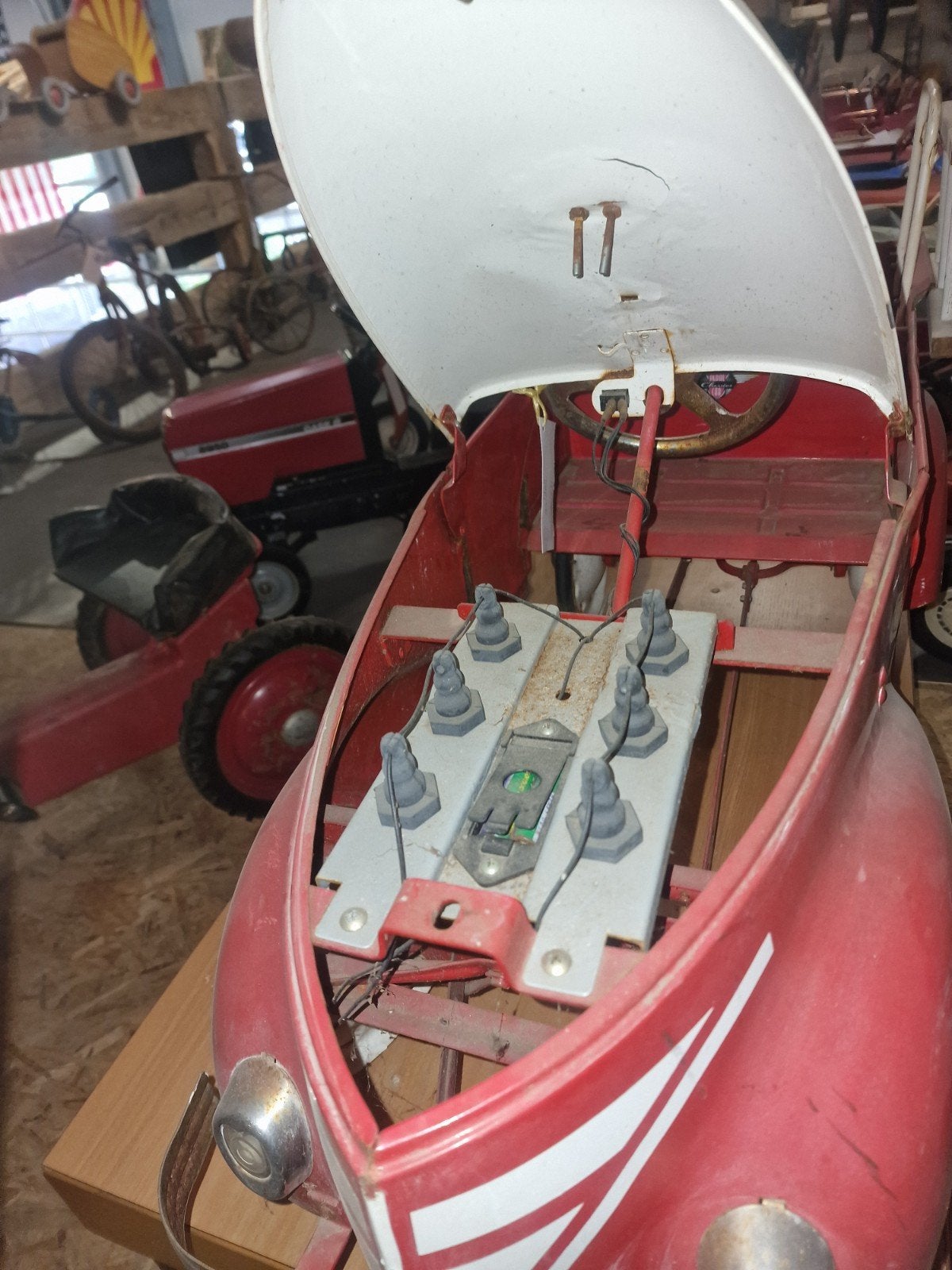 gendron trapauto  met motor, Ophalen