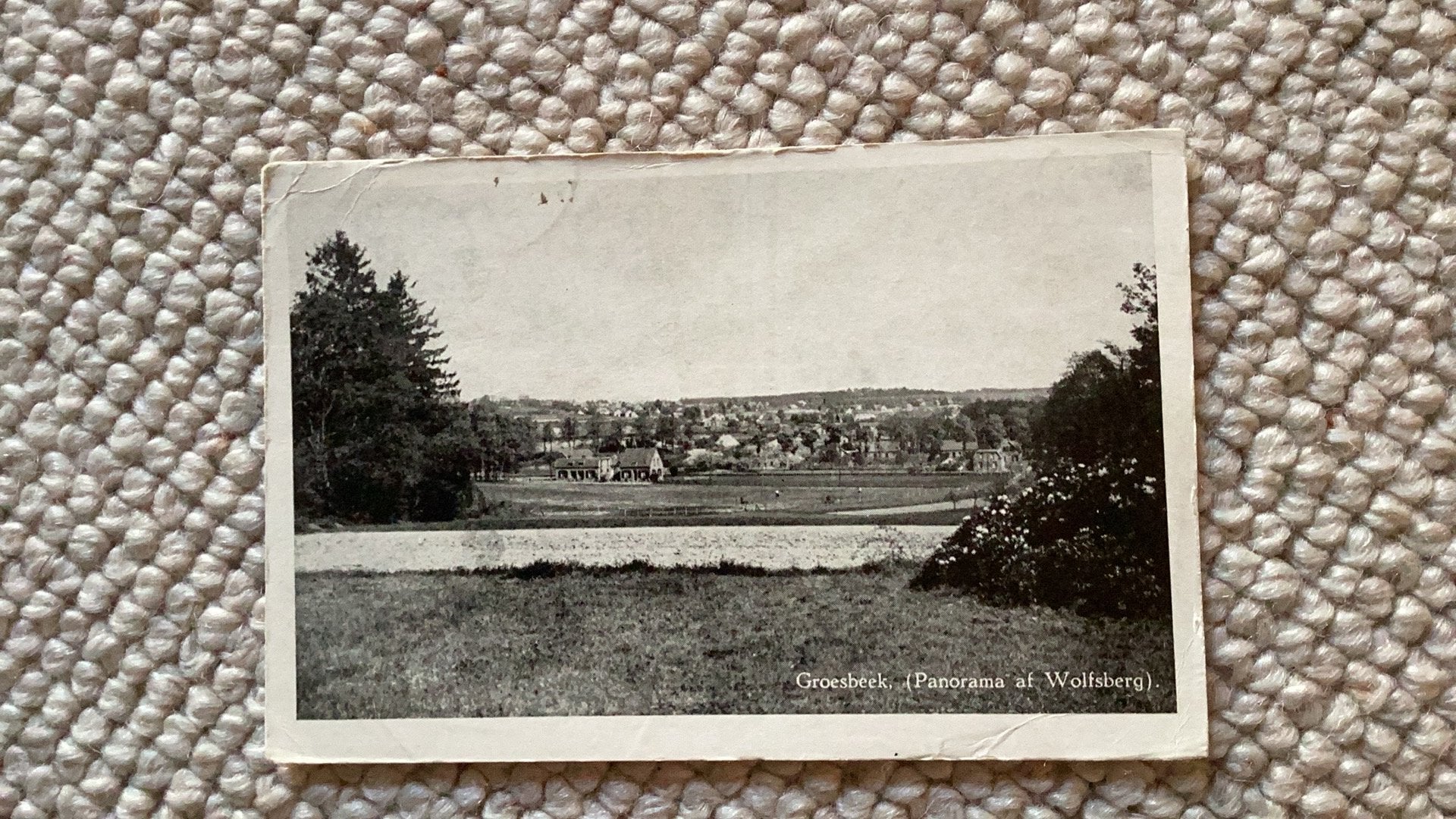 Ansichtkaart Groesbeek Panorama af Wolfsberg 1950. 963, Ophalen of Verzenden, 1940 tot 1960, Gelopen, Gelderland