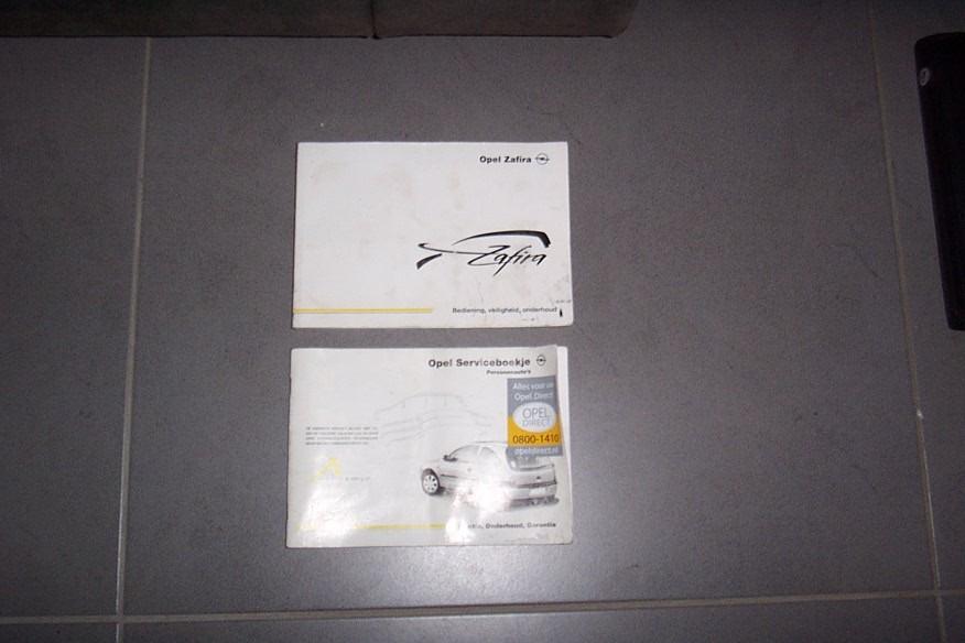 Gebruikershandleiding+div OPEL ZAFIRA type A  1999/2005, Ophalen of Verzenden