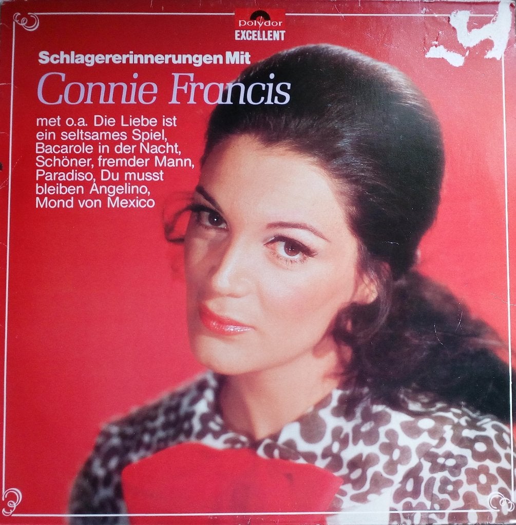 LP - Connie Francis -Schlagererinnerungen mit Connie Francis, Ophalen of Verzenden, Zo goed als nieuw, 12 inch
