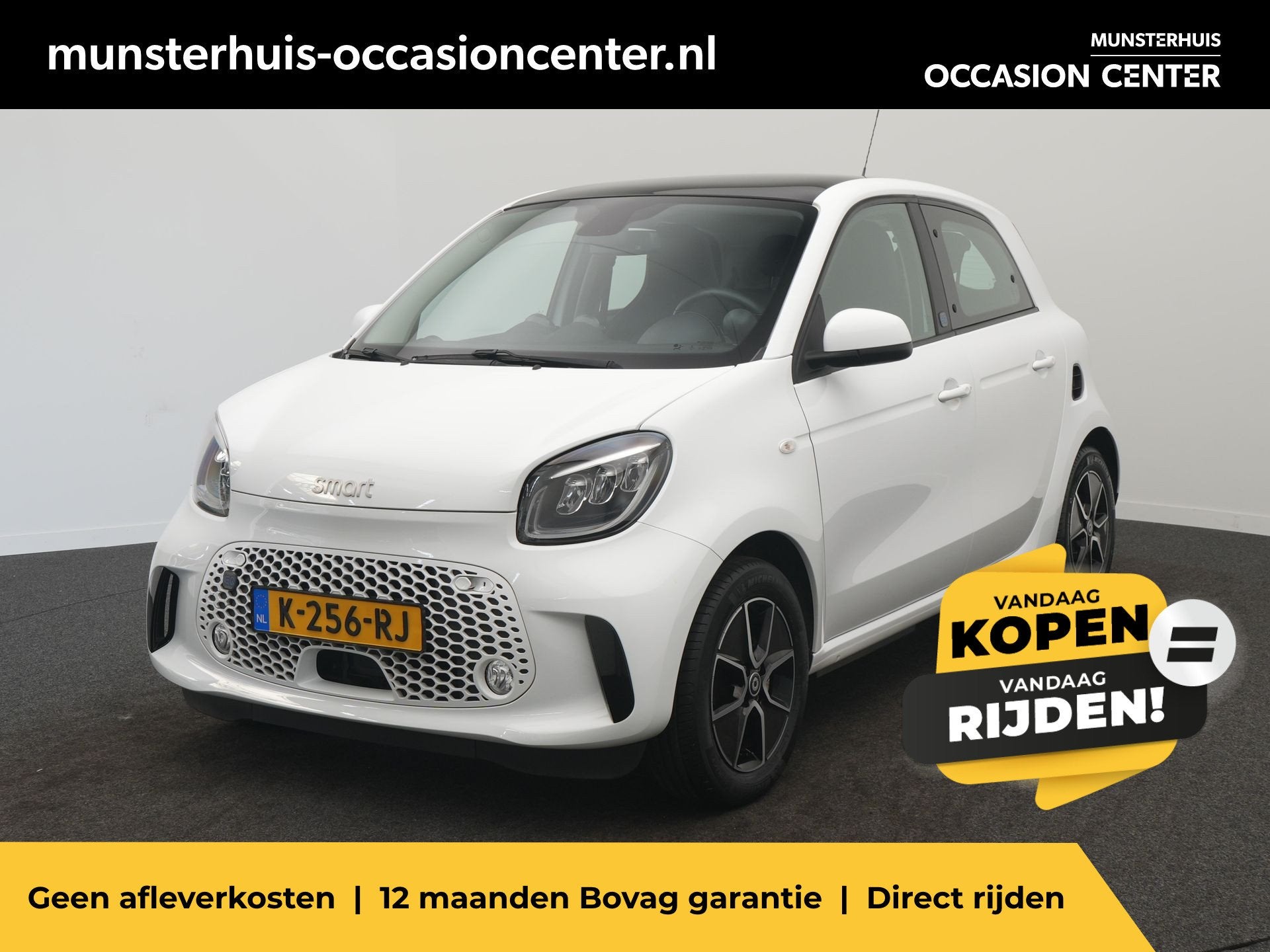Smart Forfour EQ Comfort PLUS 18 kWh - RIJKLAARPRIJS - NAP L, Auto's, Smart, Automaat, 12 maanden, Achterwielaandrijving, Gebruikt