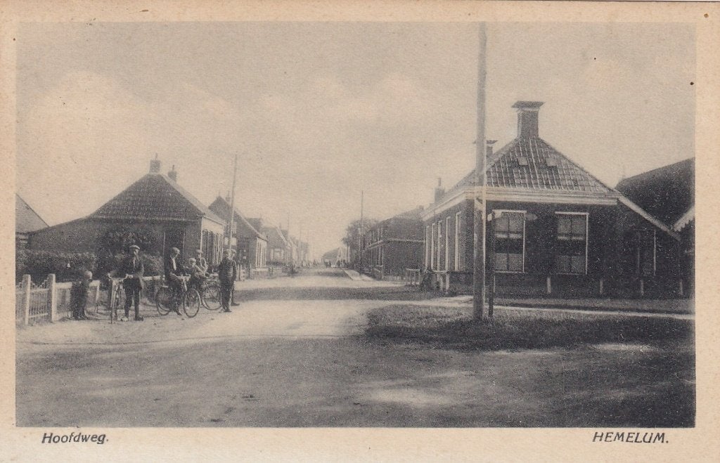 Hemelum, Volk, 1935., Verzenden, 1920 tot 1940, Gelopen, Friesland