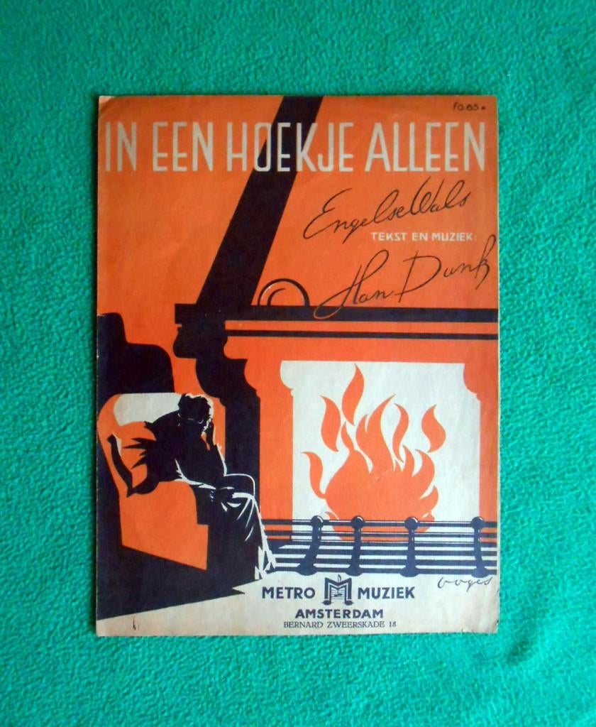 Carol Voges: Partituur ‘In een hoekje alleen’, Boeken, Stripboeken, Eén stripboek, Ophalen of Verzenden, Zo goed als nieuw
