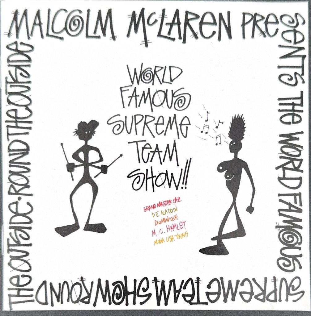 Malcolm McLaren – Round The Outside! Round The Outside!, Inclusief boekje, Gebruikt, House, Ophalen of Verzenden