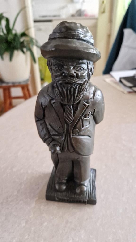 oud brocant beeld abraham, Ophalen of Verzenden, Zo goed als nieuw, Mens