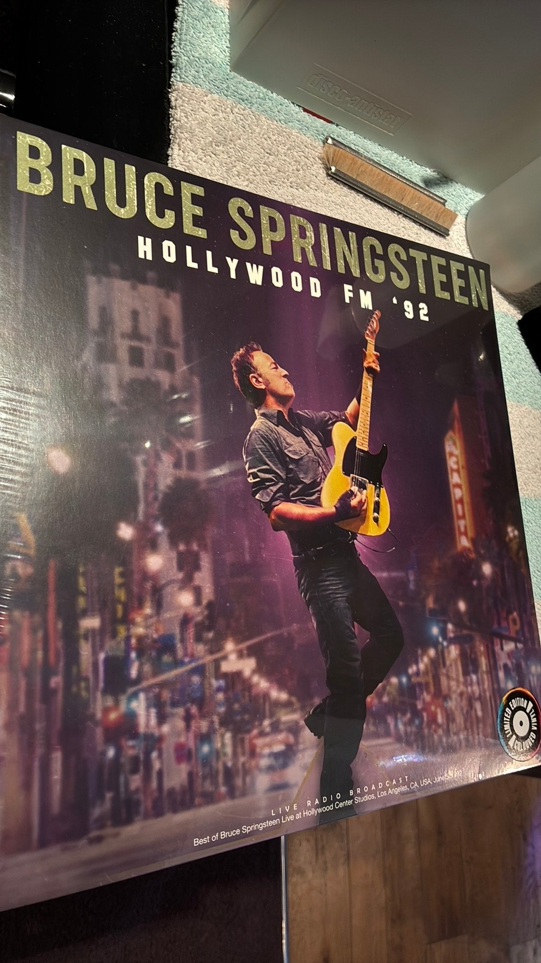 Bruce Springsteen – Hollywood FM '92 (Transparant vinyl), Cd's en Dvd's, LP, 12 inch, Nieuw in verpakking, Poprock