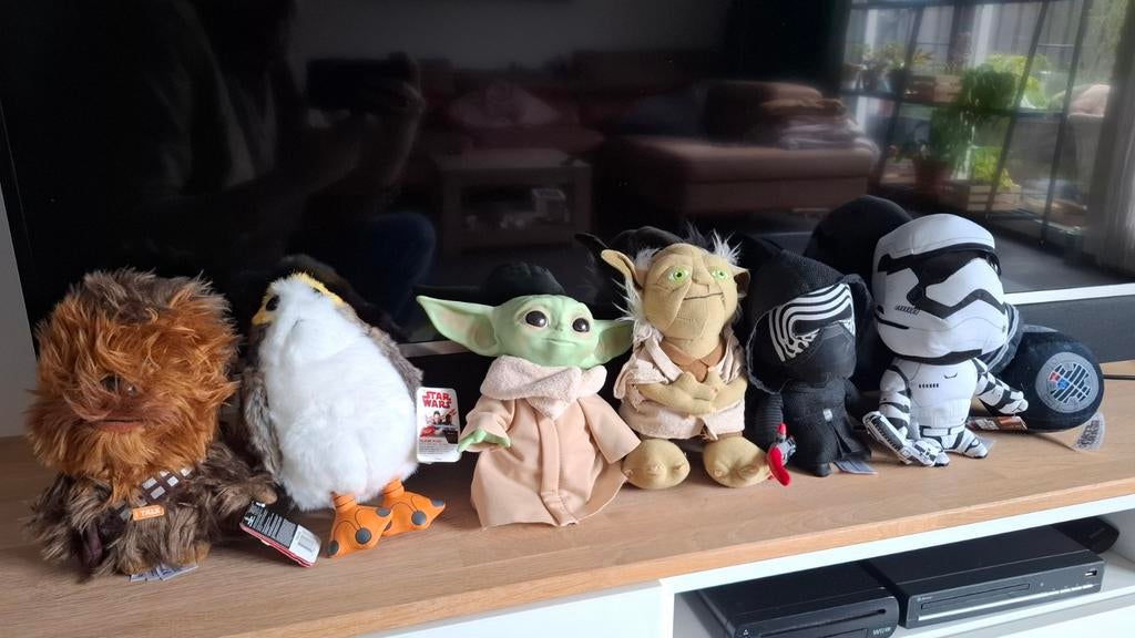 Star Wars knuffels, Ophalen of Verzenden, Nieuw, Beeldje of Buste