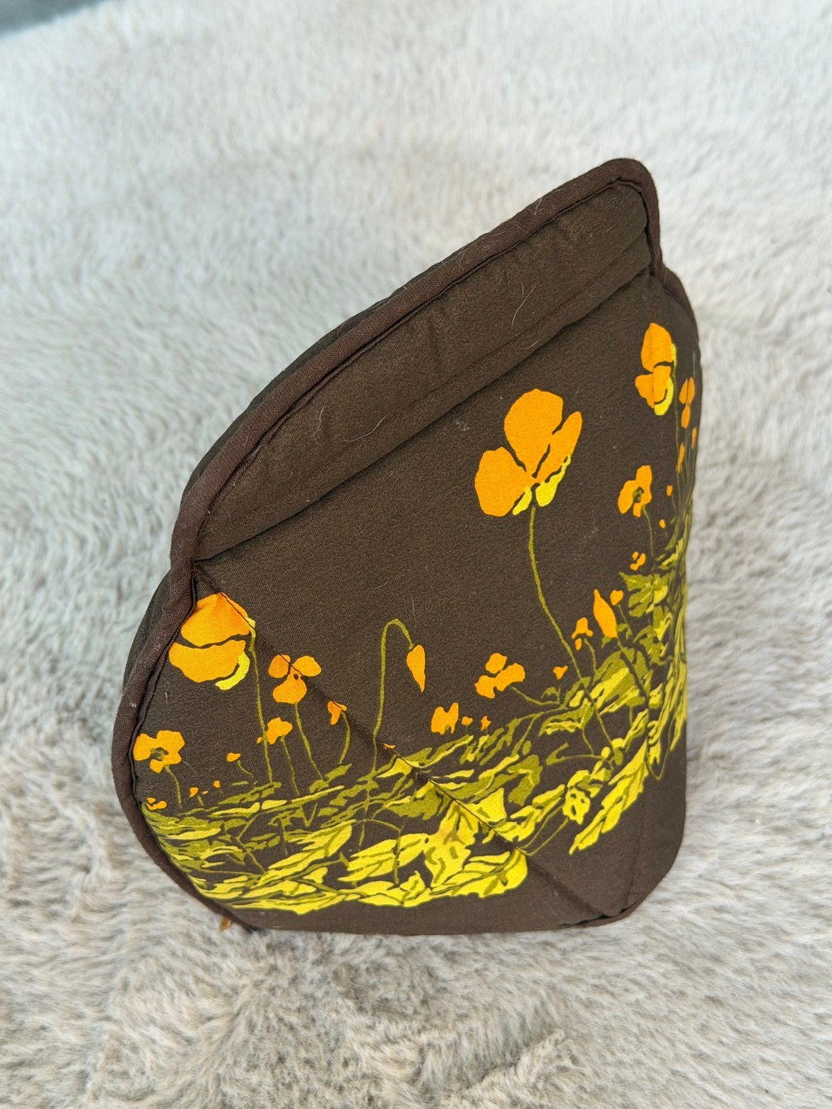 Vintage theemuts met bloemenprint, Huis en Inrichting, Keuken | Keukenbenodigdheden, Ophalen of Verzenden, Overige materialen
