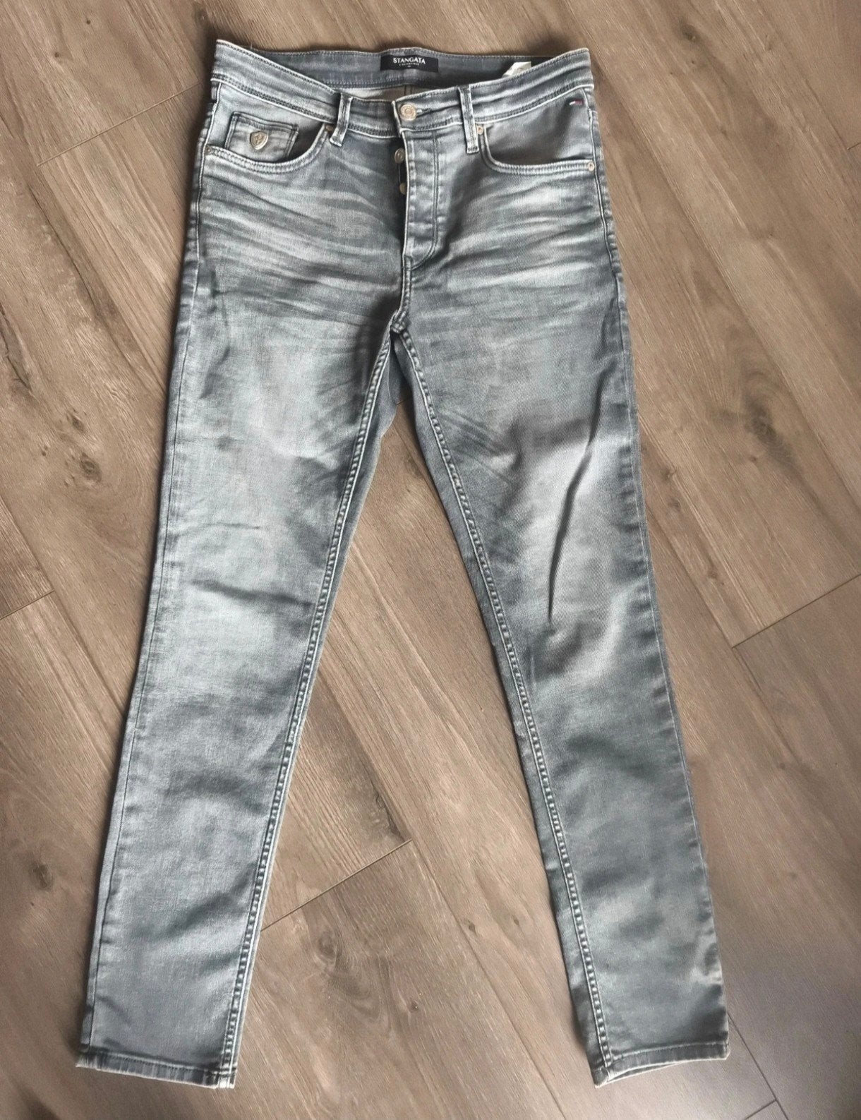 Stangata Salvatore CT Slim Jeans W32/L32 - Zo goed als nieuw, Stangata, W32 (confectie 46) of kleiner, Ophalen of Verzenden, Zo goed als nieuw
